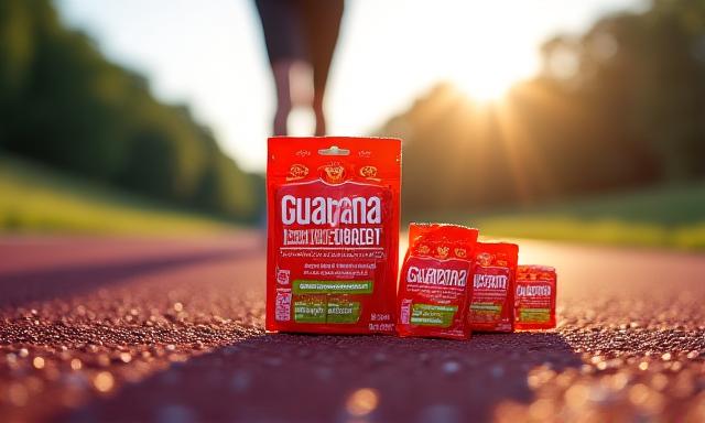Guarana żele dla biegaczy maratonowych